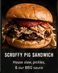 Barbecue sandwich